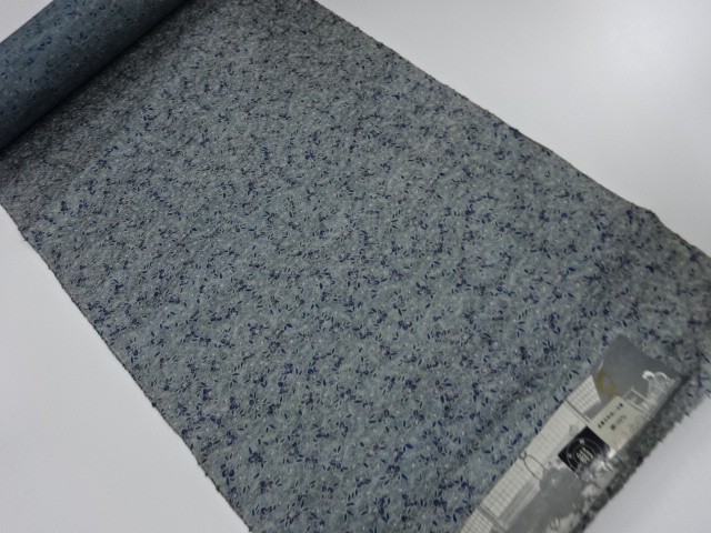 JAPANESE KIMONO / ANTIQUE BOLT FOR KIMONO / SILK / TSUMUGI